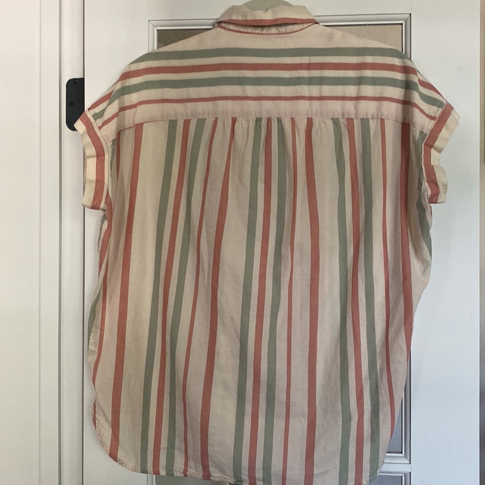 Madewell Button-Down Oversized Shirt Small - Picture 2 of 4